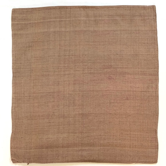 24” x 26” purple/gold handwoven silk pillow case - Picture 3 of 6